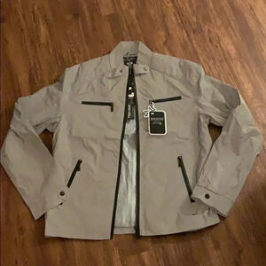 Fried Denim Reflective Jacket Jacket Gray Men’s Sizee Large New